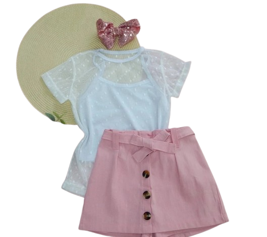Conjunto Juvenil Menina Fashion