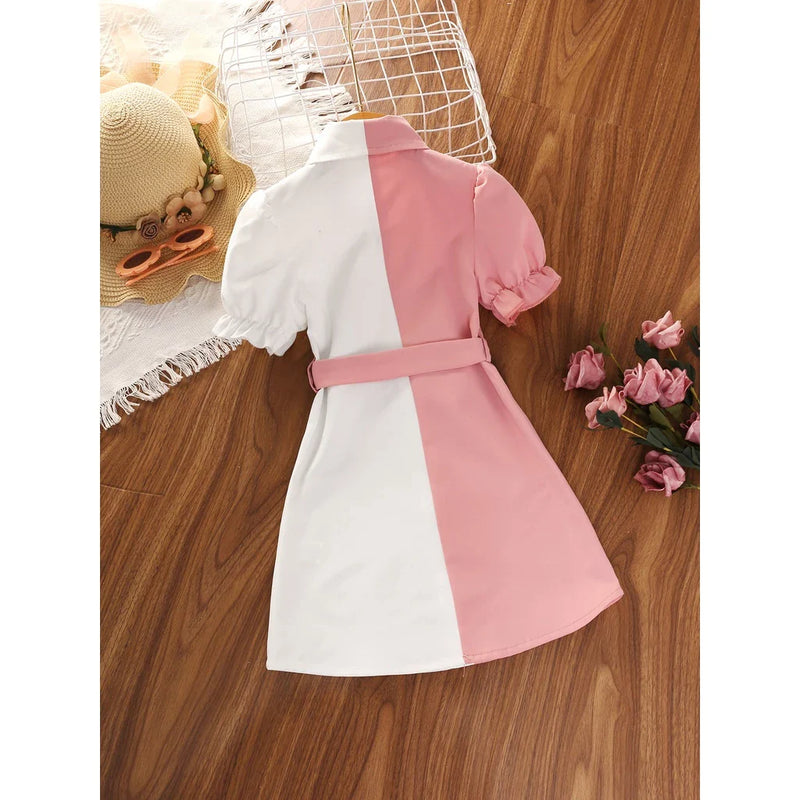 Vestido de Moda Coreano para Meninas - Ideal para Aniversários!